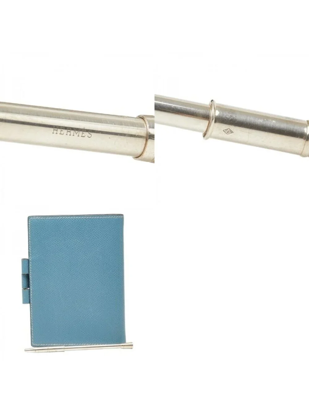 Hermes Agenda PM Cover Blue Jean Veau Epsom